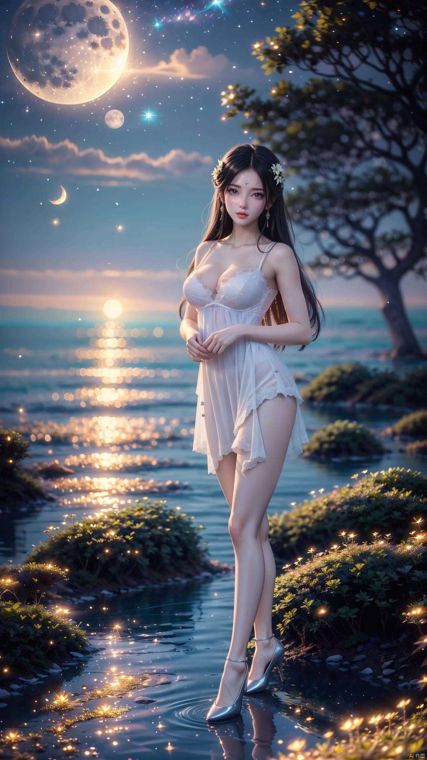 如梦如幻的古风美女2k高清油画质感