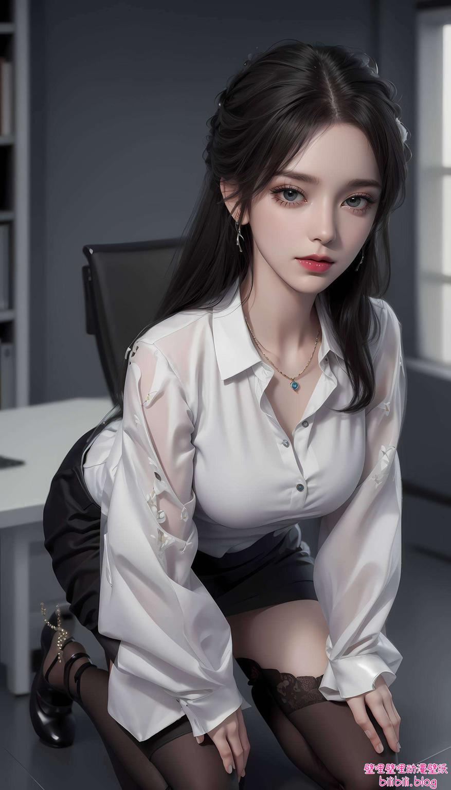 让每一次的锁屏都变成了一次美丽的邂逅以她那粉色系的柔美形象