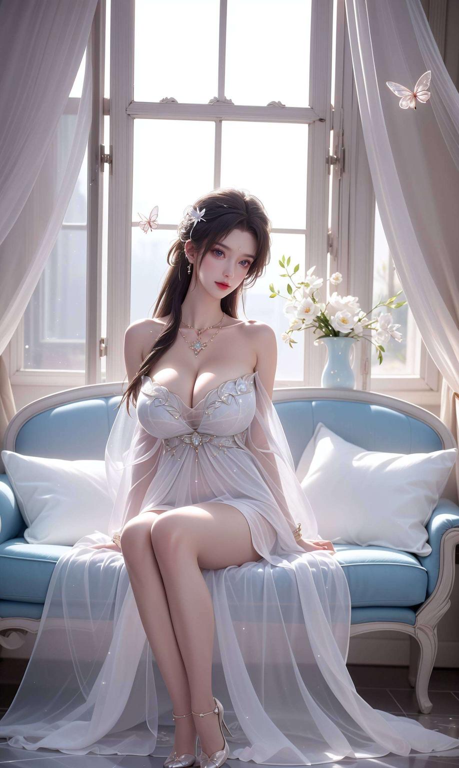 让你的视觉享受无与伦比以国漫女神ai清漪为主角