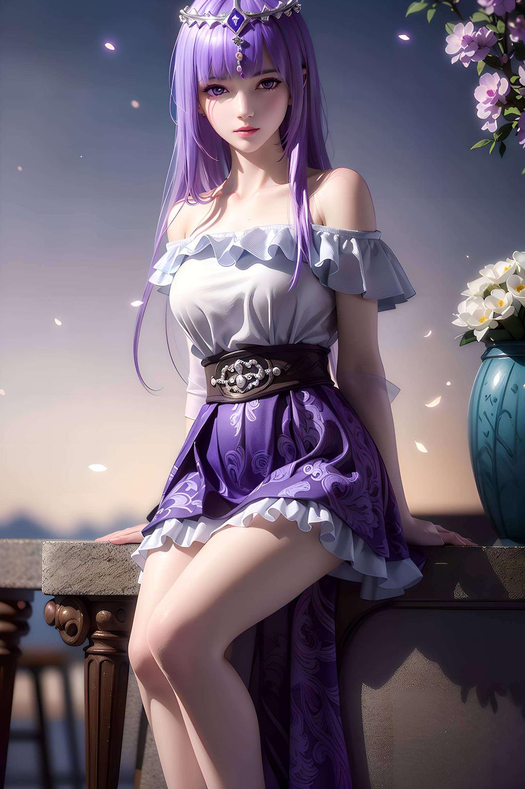 营造出一片心灵的净土这款少司命手机壁纸2K