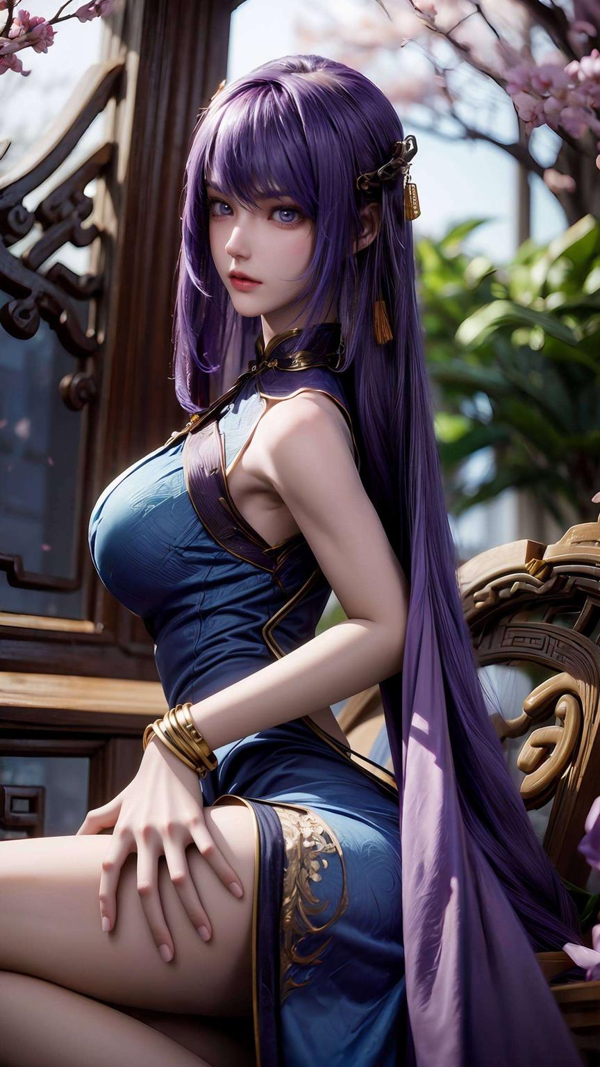 国漫女生的灵动与柔美跃然壁纸之上都如1080p高清画面般清晰生动
