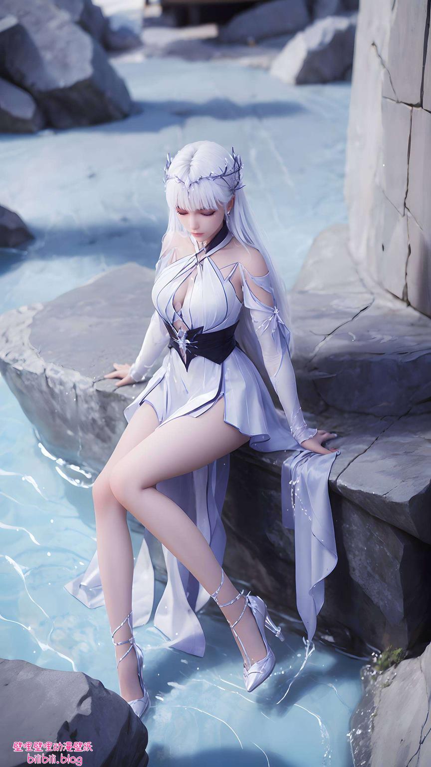 让每一次滑动都充满诗意这款以圣采儿为灵感的唯美宁静平板桌面主题