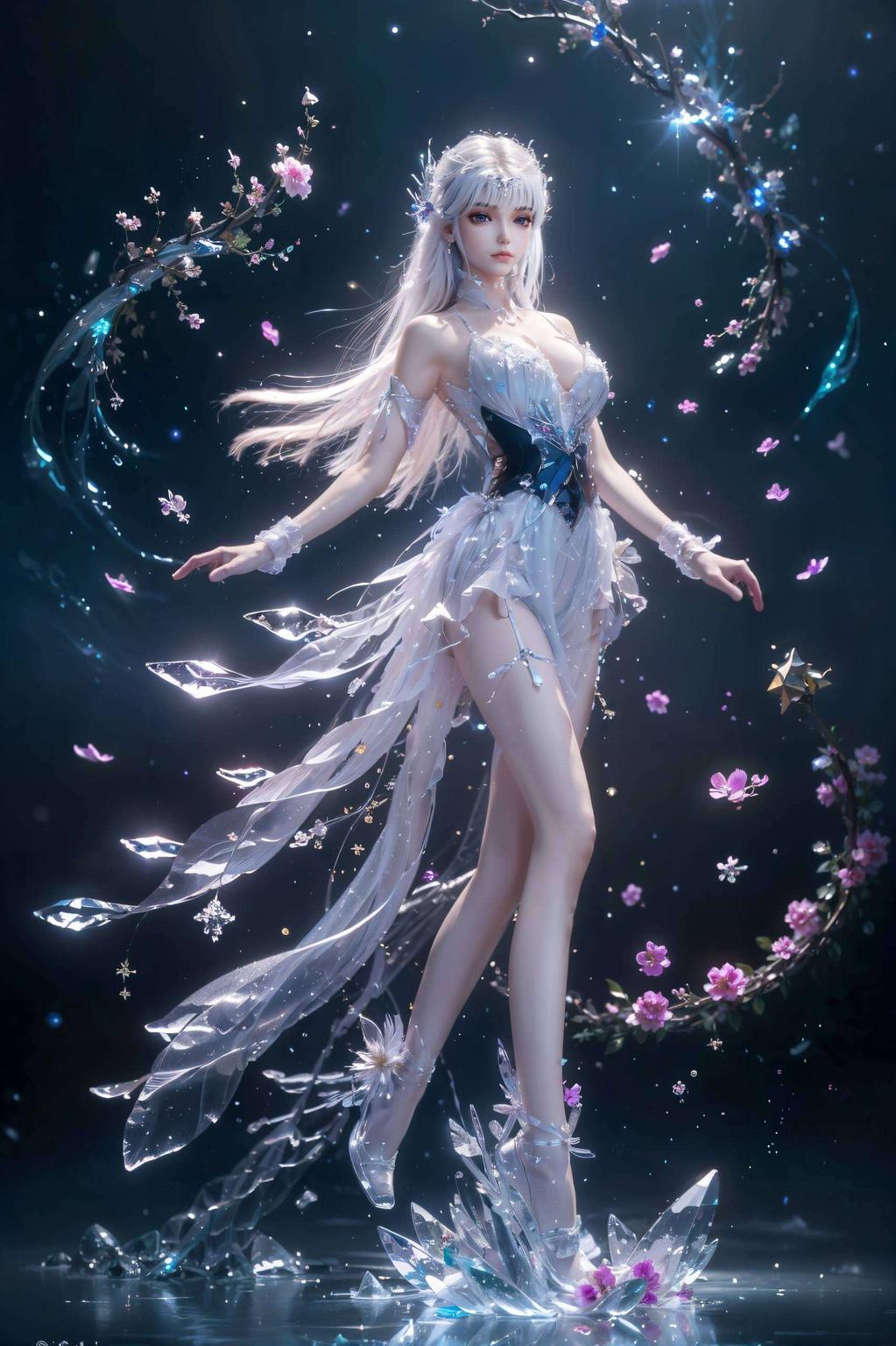 让人沉浸在那份梦幻般的美丽之中她的壁纸图片