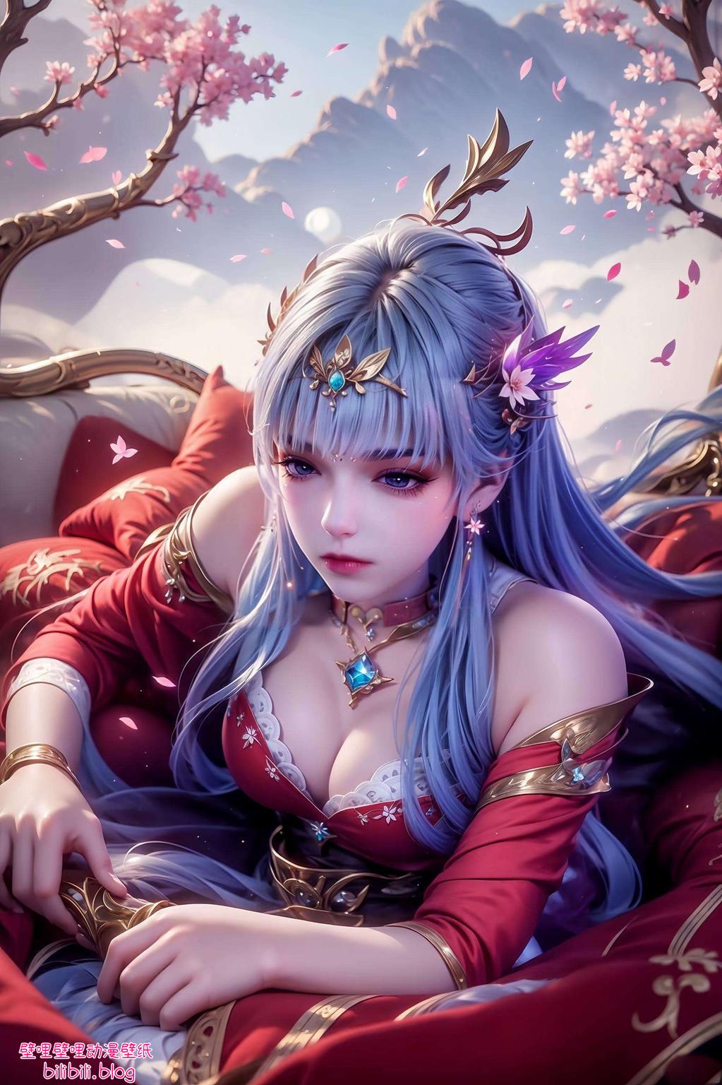 高清漫画图片捕捉了她俏皮可爱的瞬间为你的电脑带来一抹清新的国漫风情