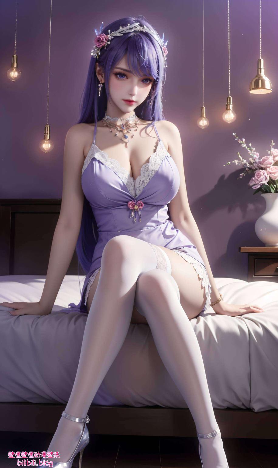 绘制在细腻画布上的圣采儿为你的桌面带来一抹不落俗套的艺术风采