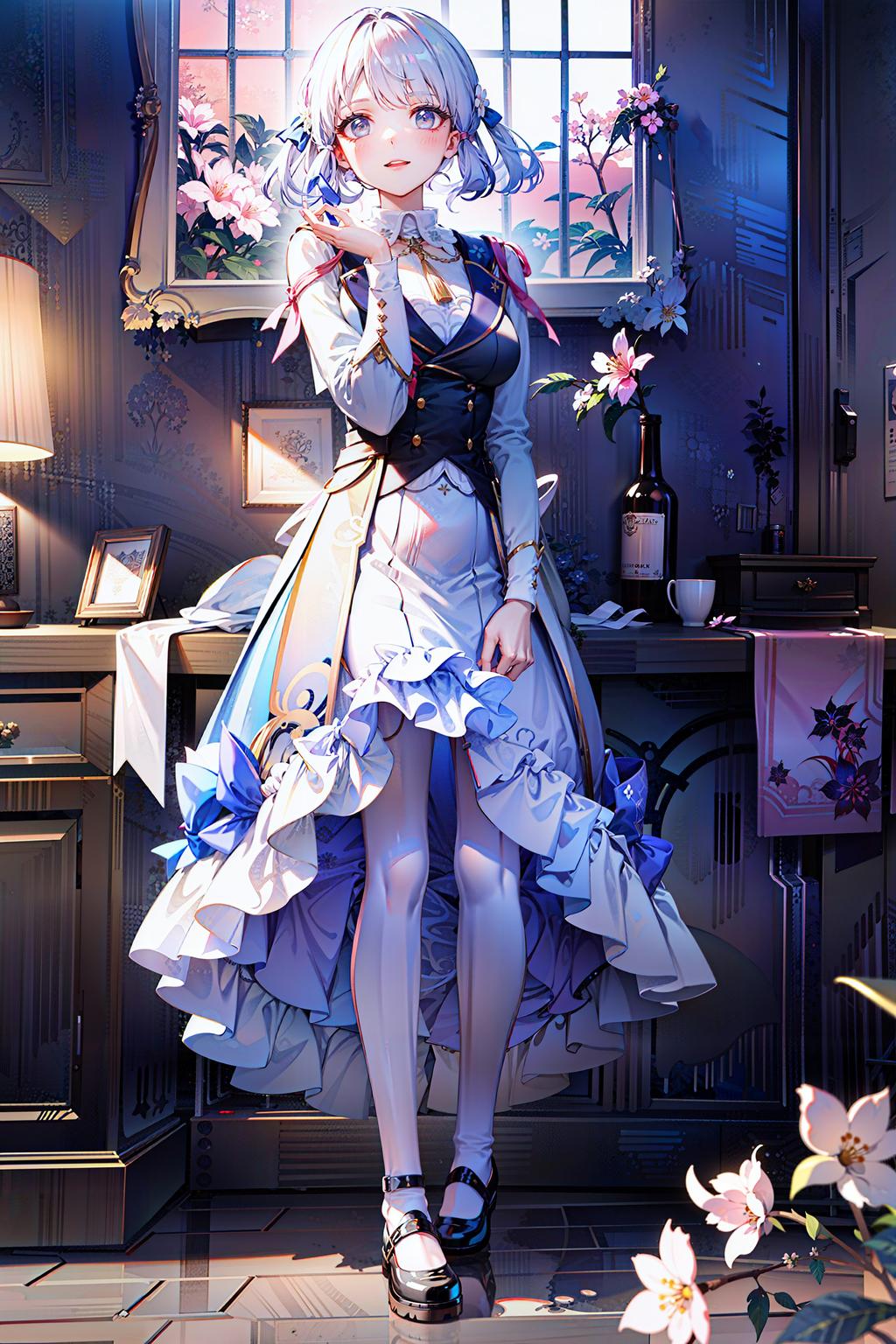 每一次滑动屏幕那抹唯美如樱花般的美女