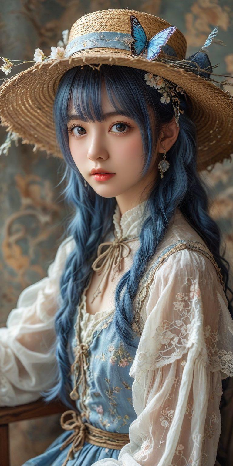 细节精致这款特别鲜艳的IPAD国漫美女壁纸