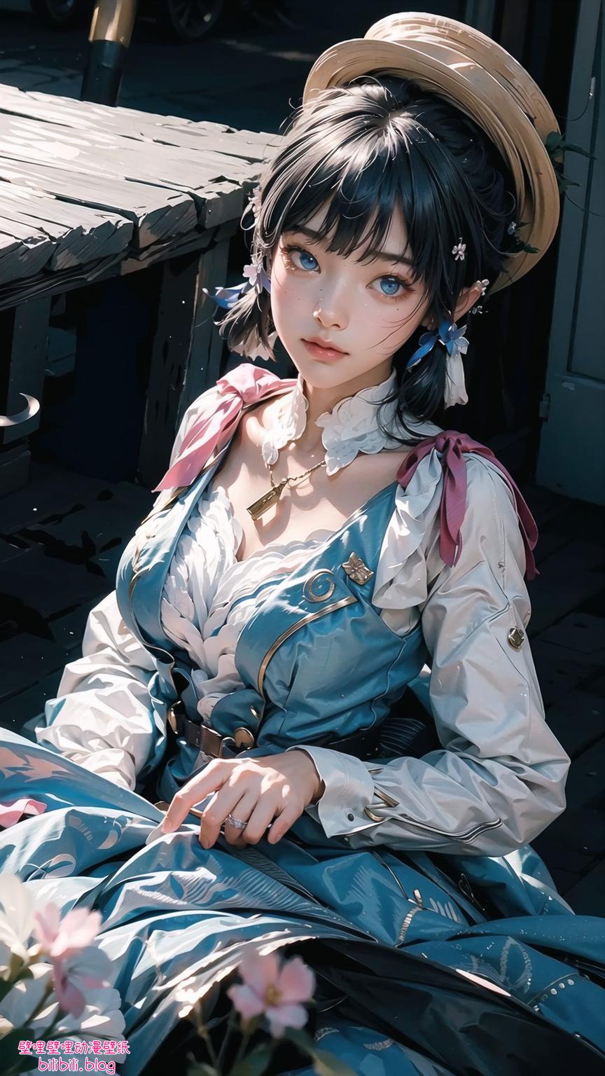 融合了AI绘画的精湛技艺与角色骨骼素材的巧妙运用都能感受到凌华的优雅与力量之美