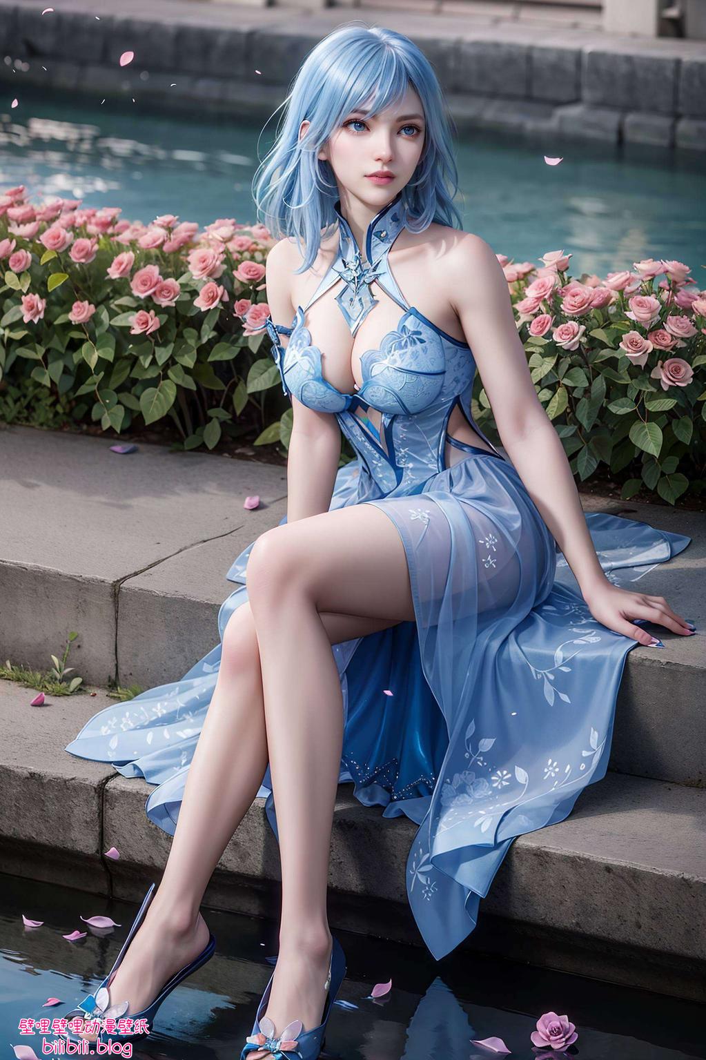 这位国漫女神的魅力无法挡！高清壁纸2560p分辨率让冰儿陪伴你的每一个精彩瞬间！