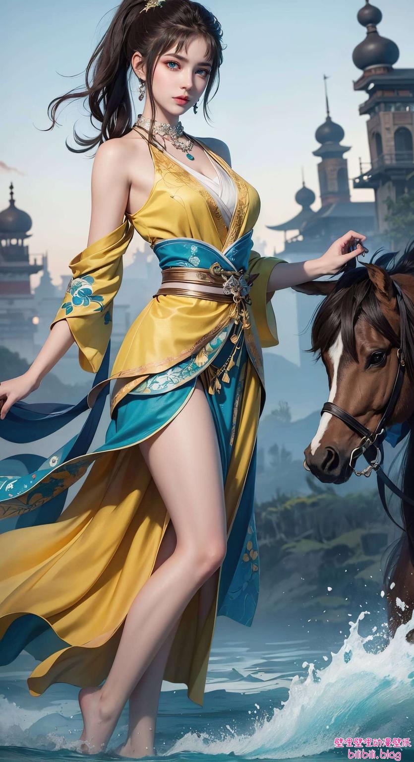 带你领略这位侠女的风华绝代色彩鲜明
