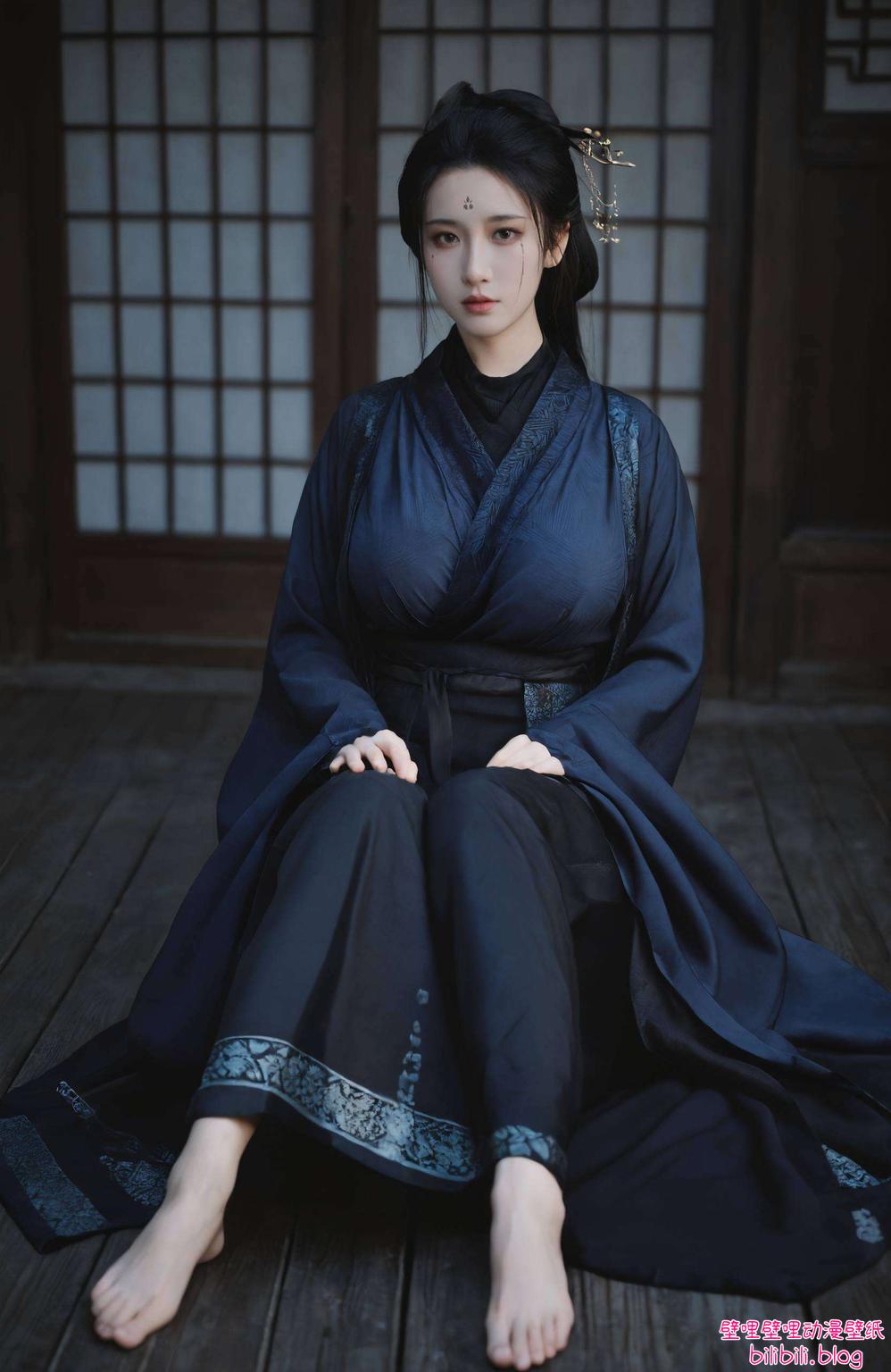 四妹双人壁纸国漫美女与AI素材的完美融合