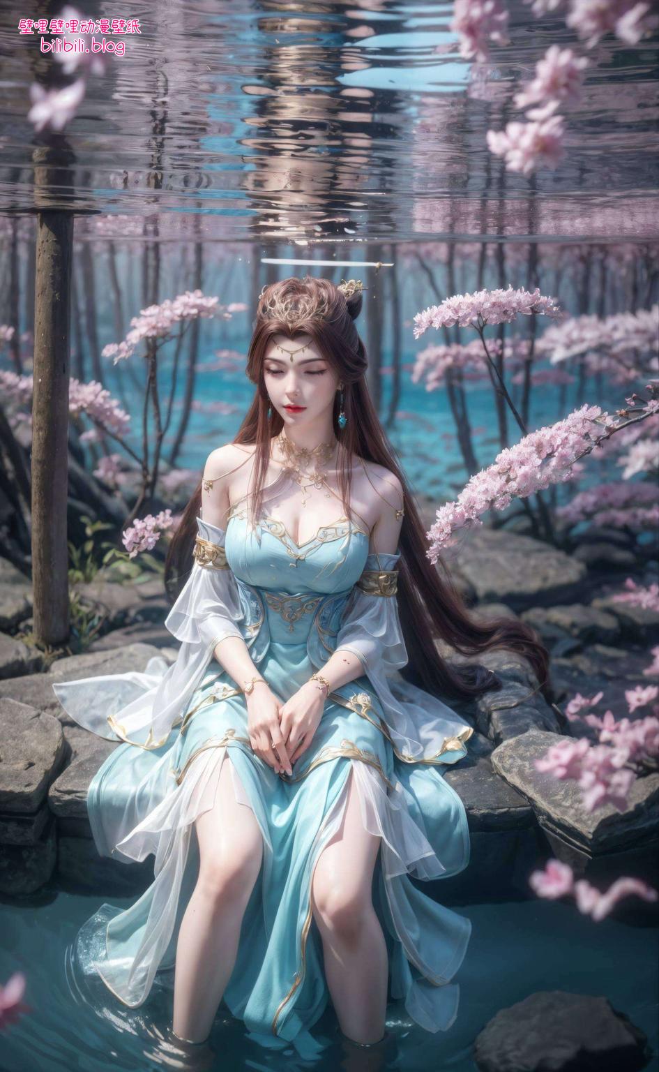 全屏各种姿势素材桌布尽在这款定制壁纸
