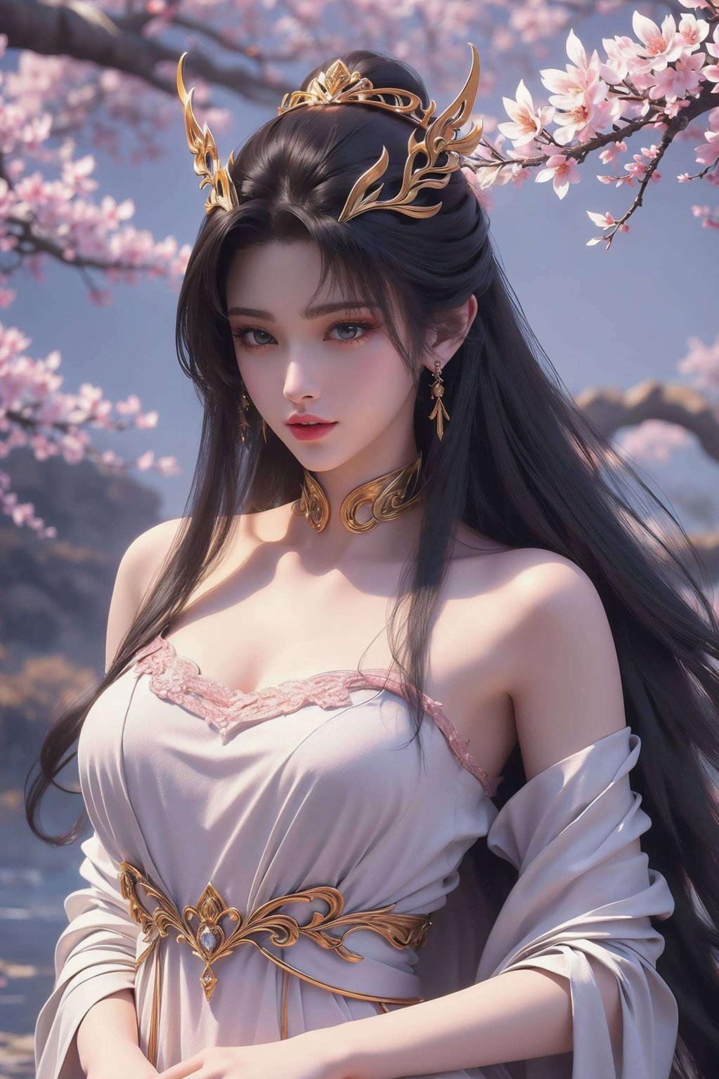 仙气逼人以横屏图片呈现