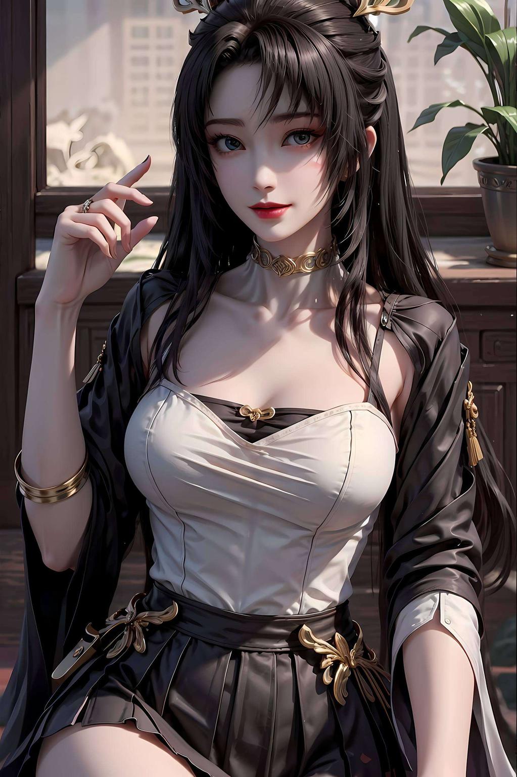 为你的手机注入仙气满满的活力！同人aipc炫彩壁纸带你领略天狐仙子的神秘魅力！高清版图片