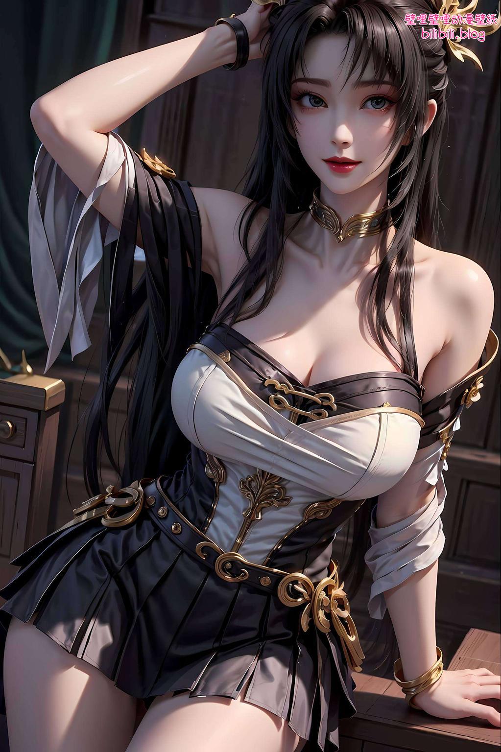 尽显仙界之美红衣飘渺
