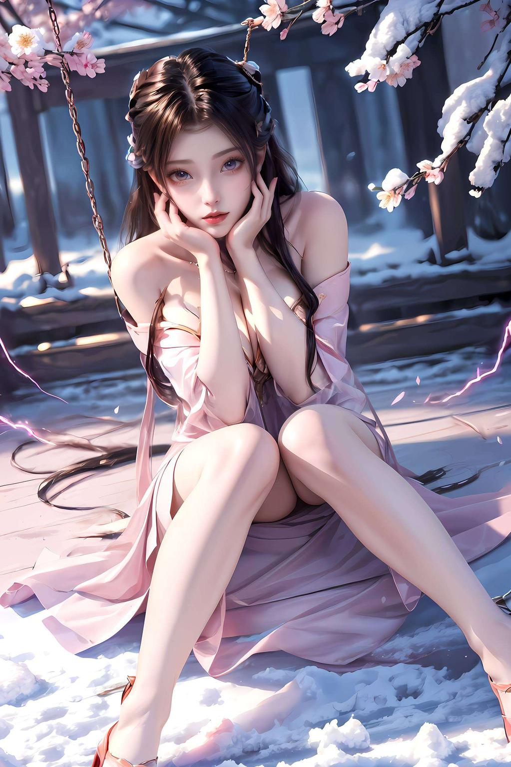每一笔触都彰显着动漫的精致与壁纸的质感为你的桌面带来一抹清新的仙侠风情