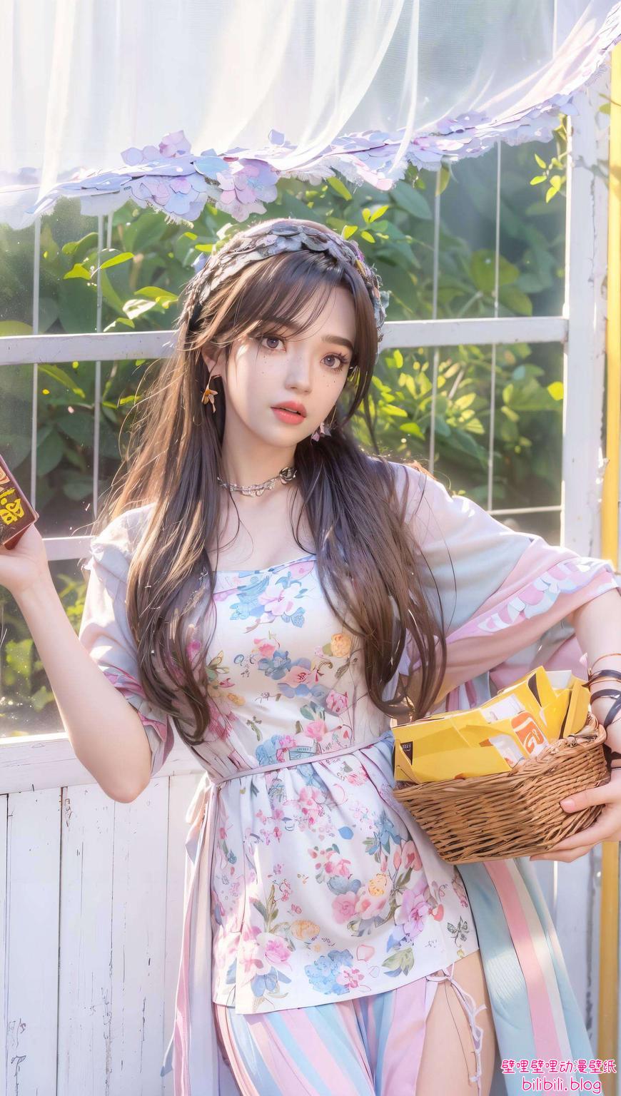 国漫美女屠丽身着传统服饰都是一次穿越时空的美丽邂逅