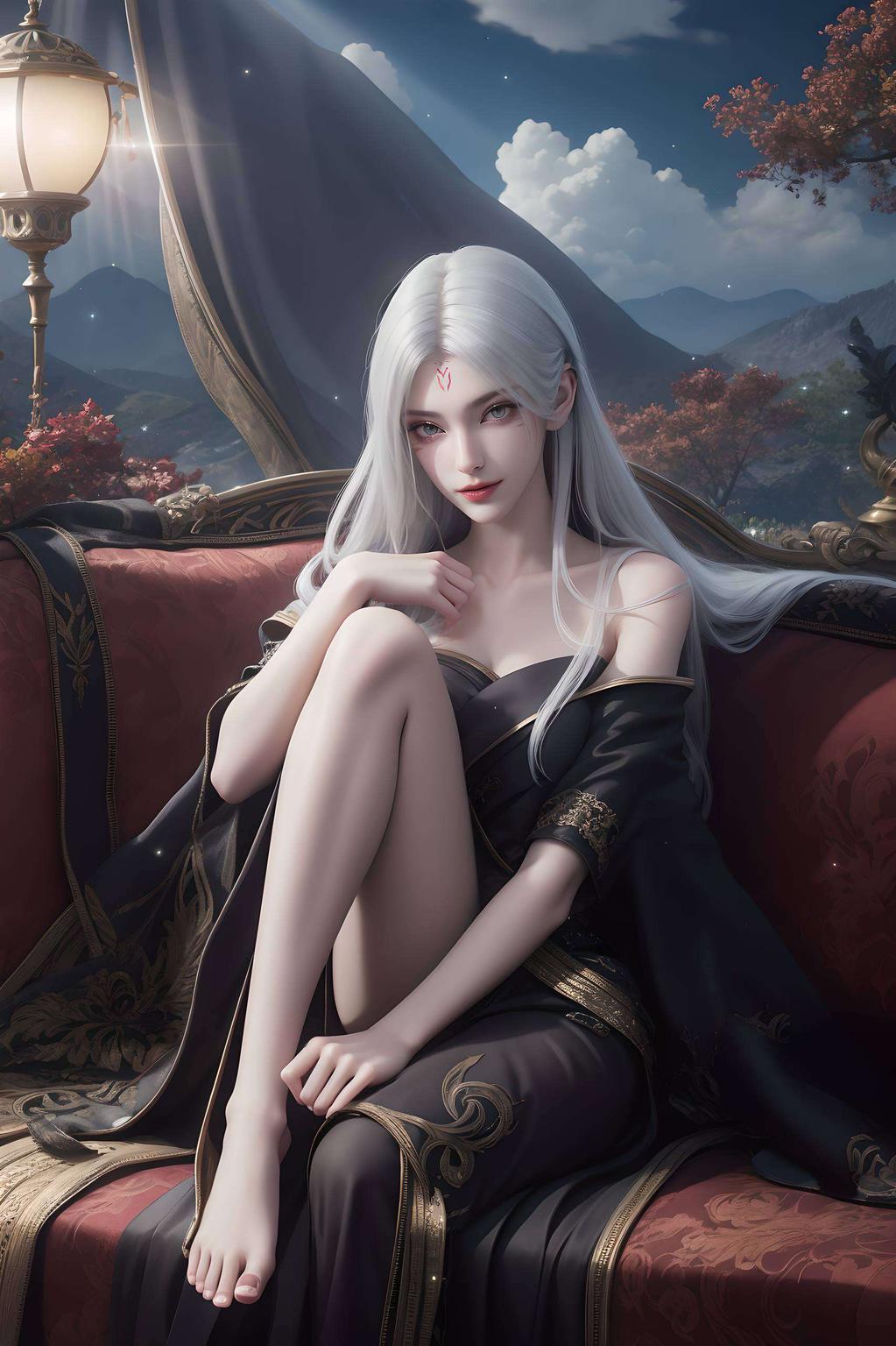 以诛仙动漫之美AI绘画参考素材