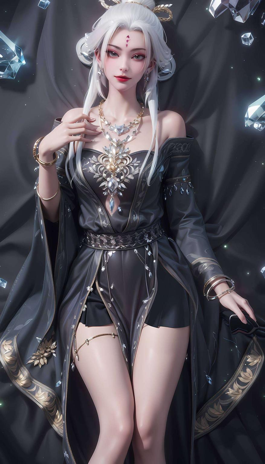 这款AI绘画全屏壁纸或英姿飒爽