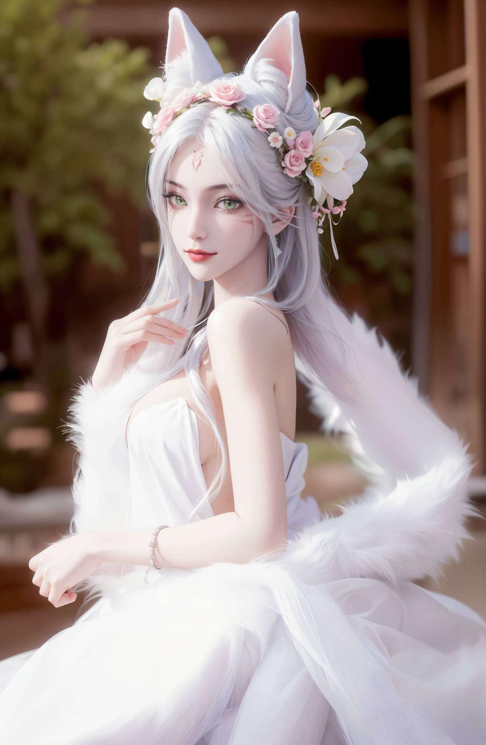 国漫美女元素融入其中以单色粉色为基调