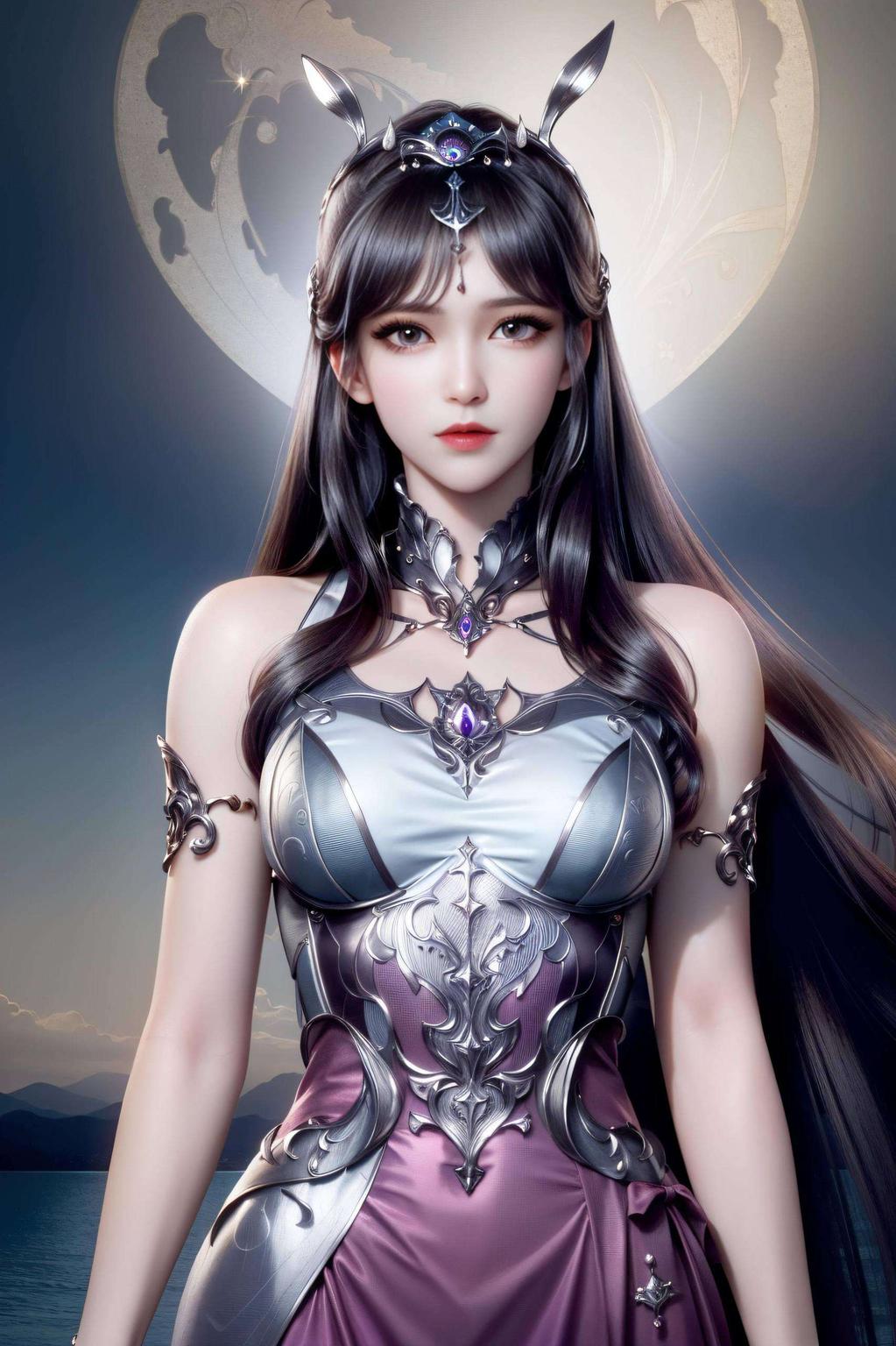 想要电脑壁纸既美观又独特？这款超精致的国漫美女AI女神壁纸轻松几步