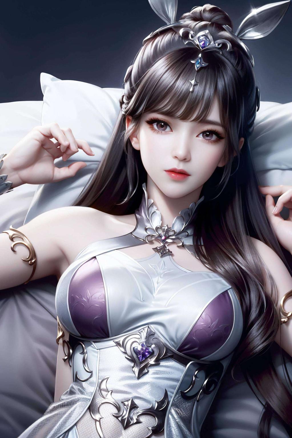 让角色骨骼素材跃然纸上融合了AI绘画的精湛技艺