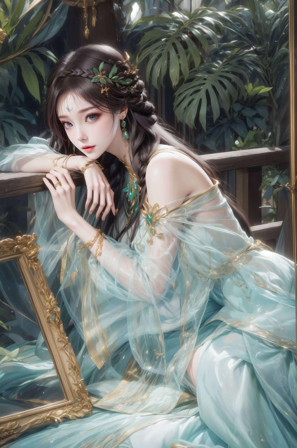 高清壁纸中每一笔线条都精致得仿佛能闻到墨香