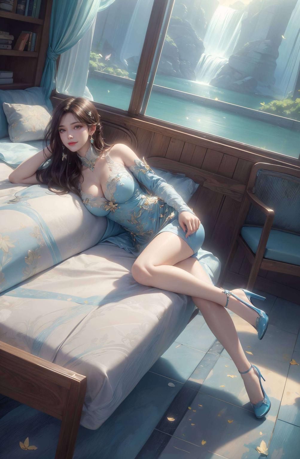 打造出这款国漫美女Ins风壁纸国漫之光斗破苍穹中的萧薰儿