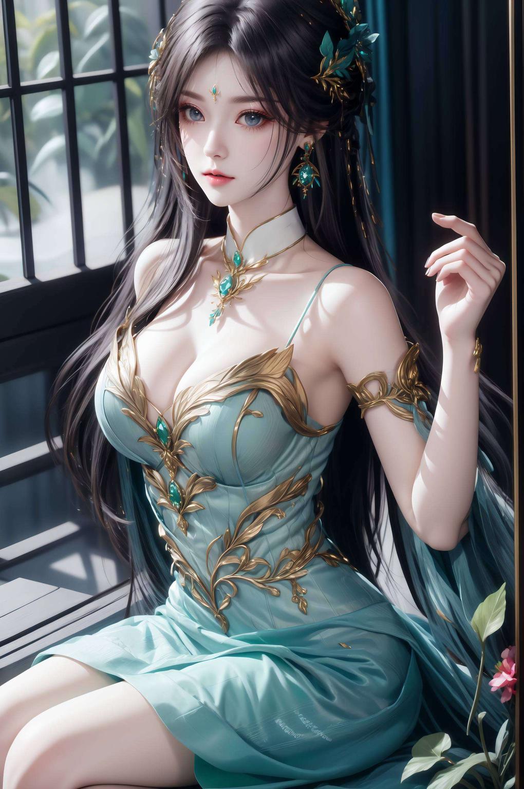 她的笑容如同春日的阳光国漫女神萧薰儿