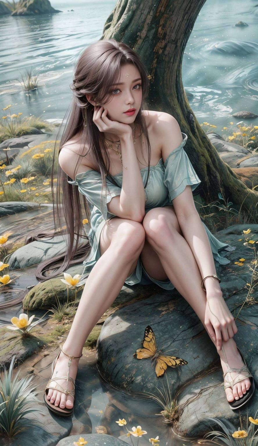 都是她魅力的展现平板上的每一次触摸