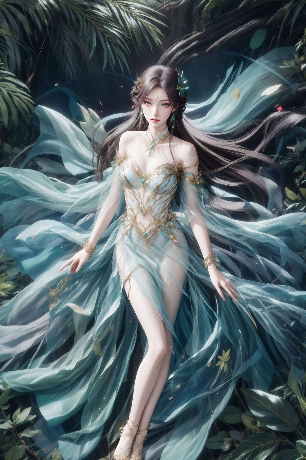 感受国漫女生的灵动魅力细腻笔触描绘