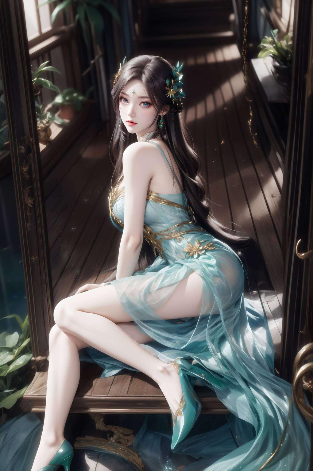 每一帧都是视觉的盛宴细腻描绘出她古风中的婉约之美
