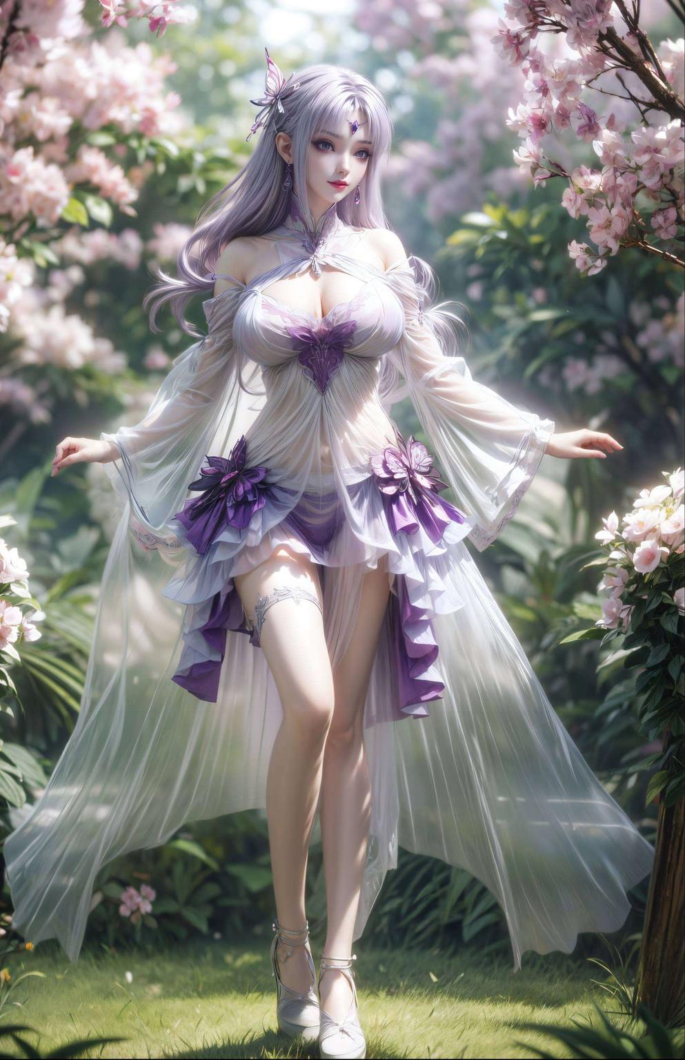 打造独特Ins风格游戏壁纸全屏AI绘画动作素材