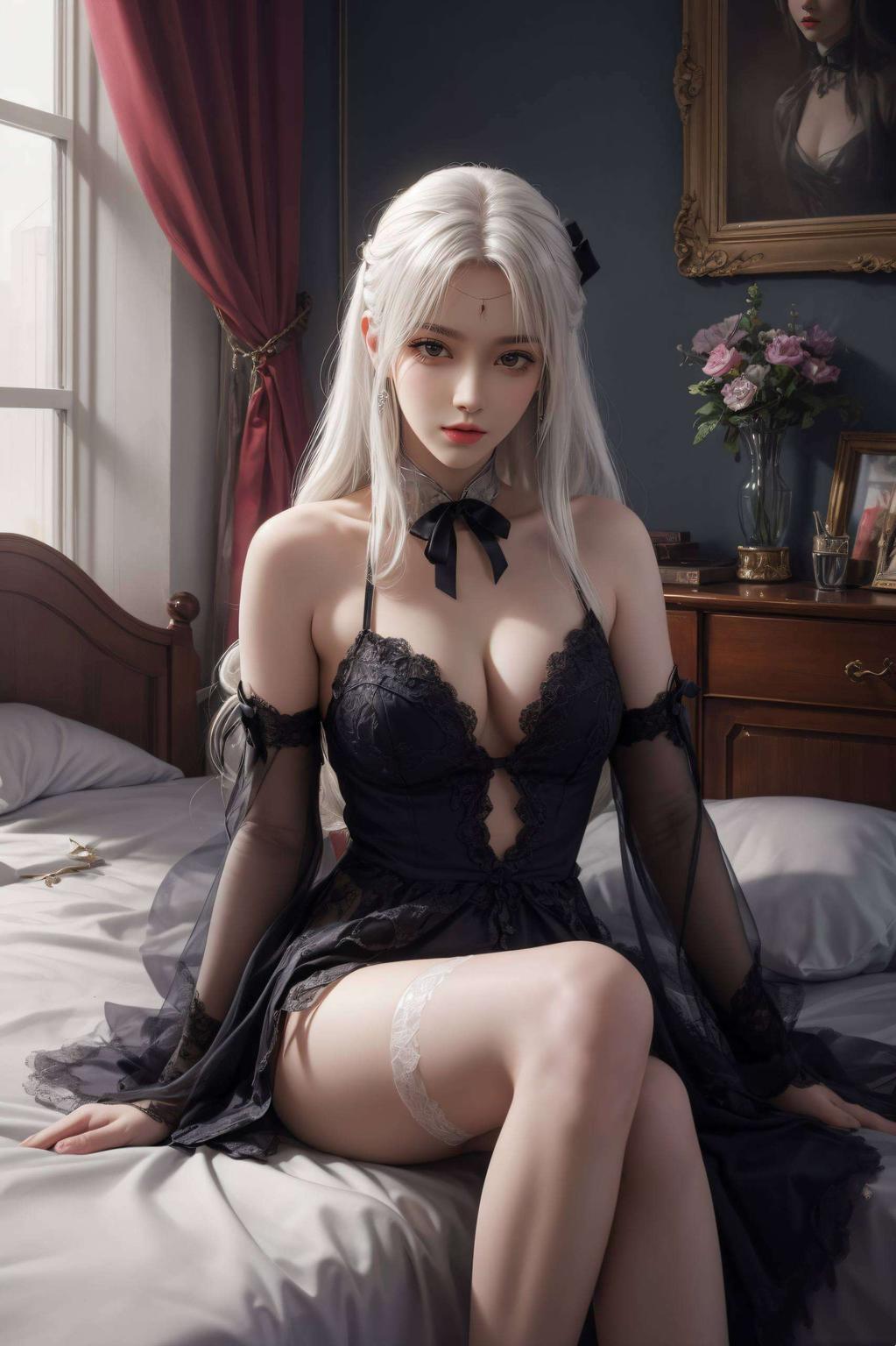 流畅细腻这款AI创作的小医仙最新壁纸