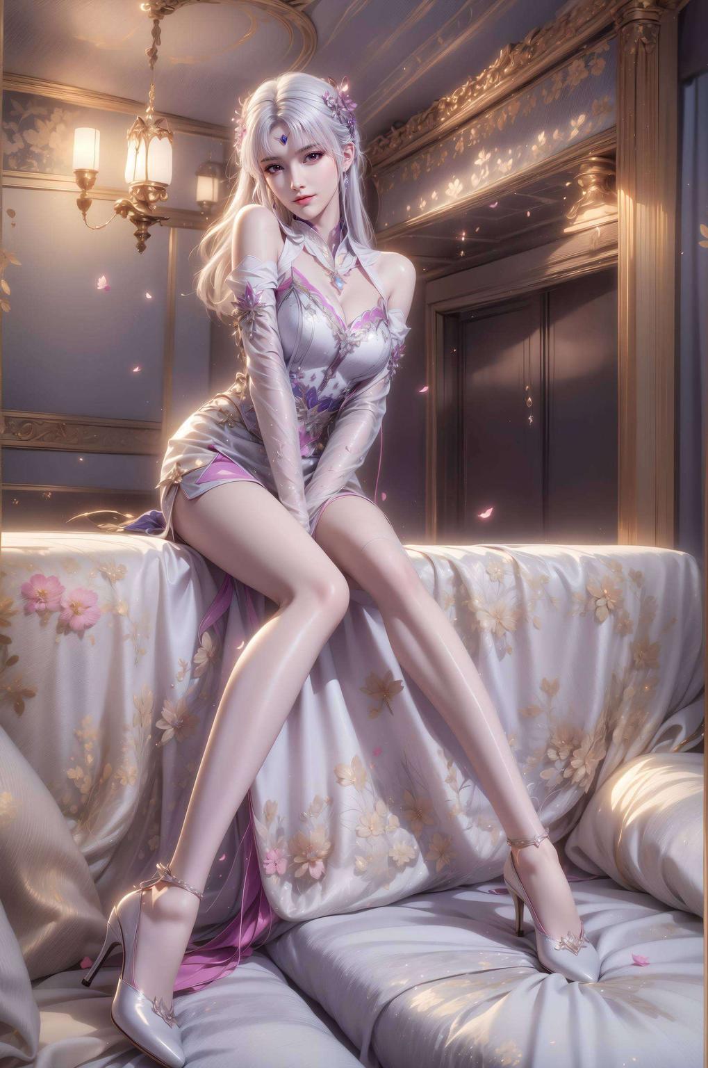 感受古典与现代的完美交融波点元素灵动点缀