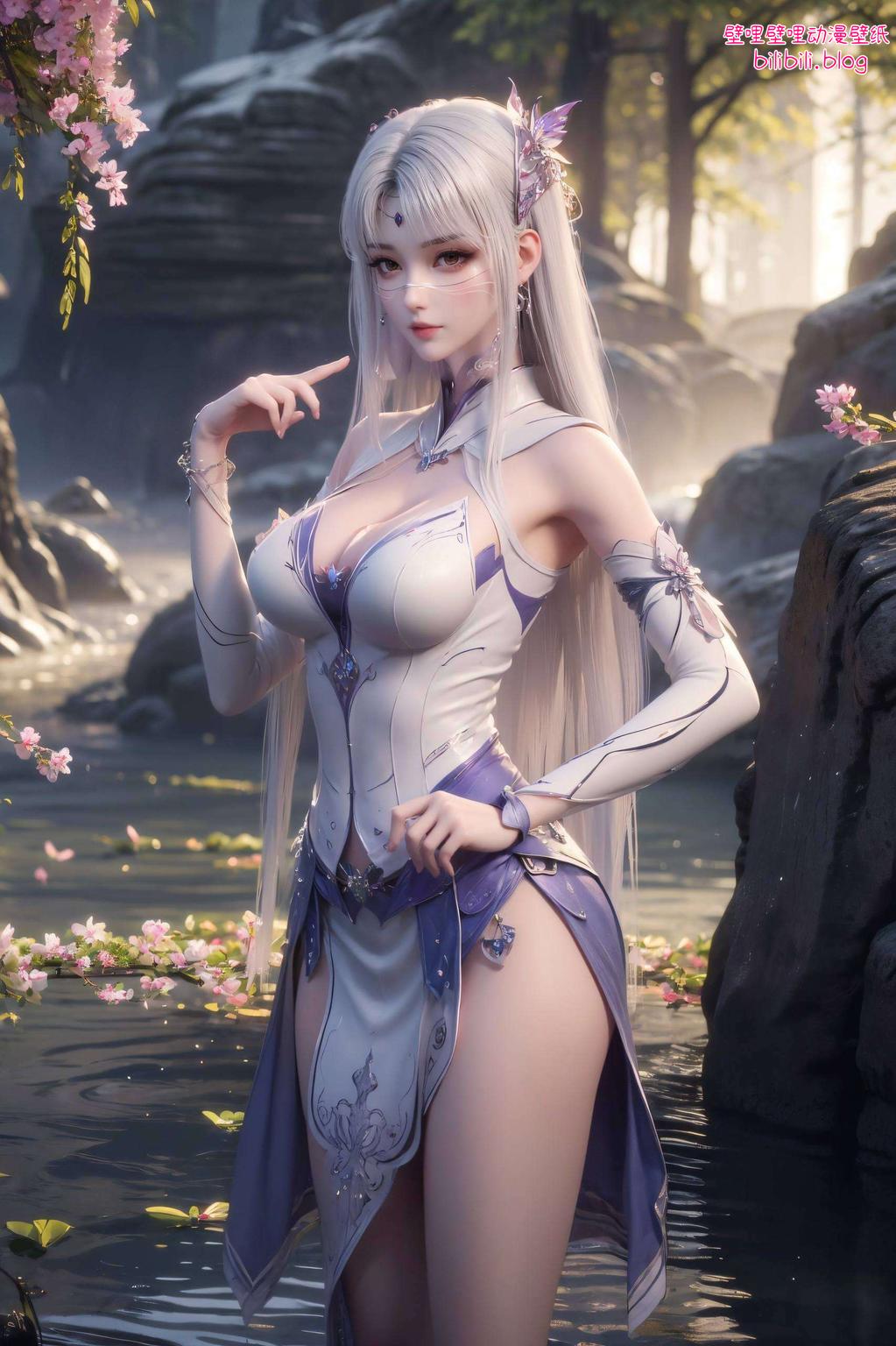 感受小医仙的灵动与魅力细腻的画面