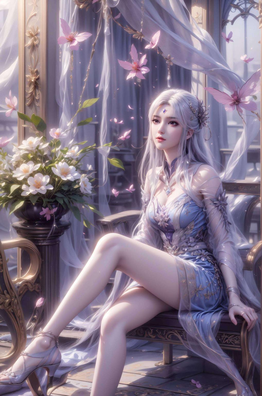 这款养眼壁纸将少年歌行中的小医仙以高清画质呈现在棋盘格背景之上让每一次桌面刷新都如置身仙侠世界