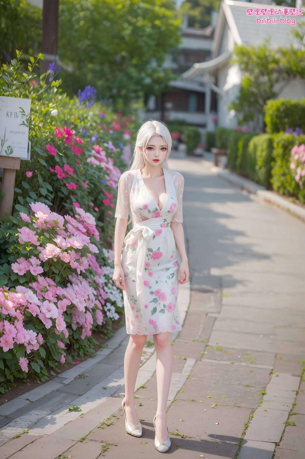 以小医仙的灵动形象为灵感仿佛能闻到淡淡的花香