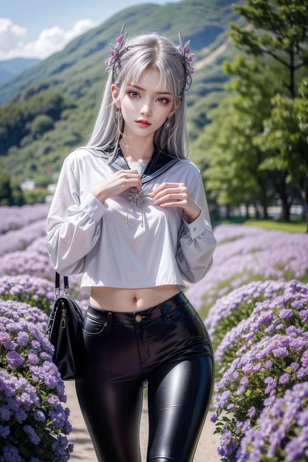 这款【国漫女神唯美手机壁纸】将古典美与现代风格完美结合
