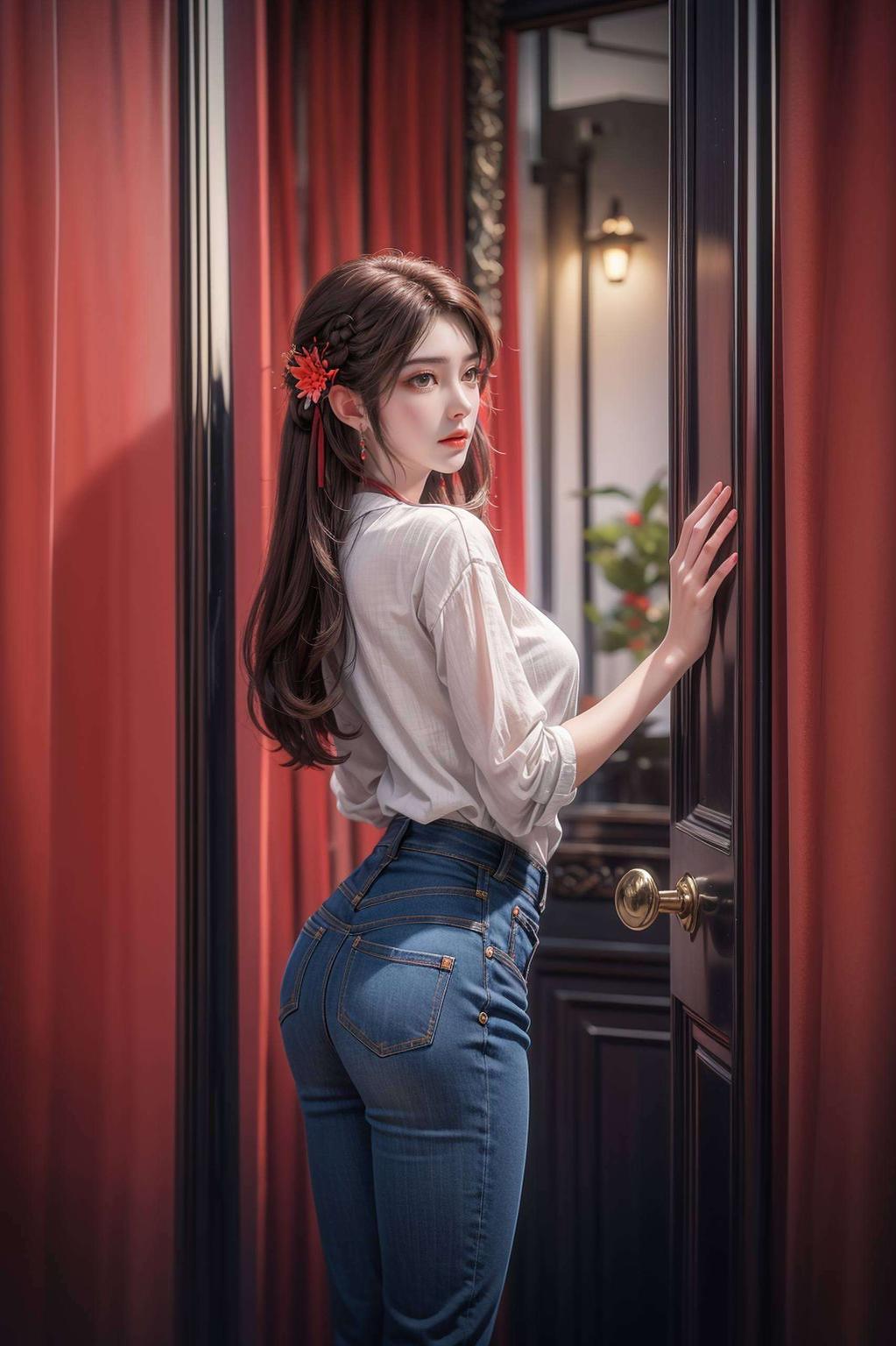 这款AI国漫女生护眼壁纸主角小医仙翩翩起舞