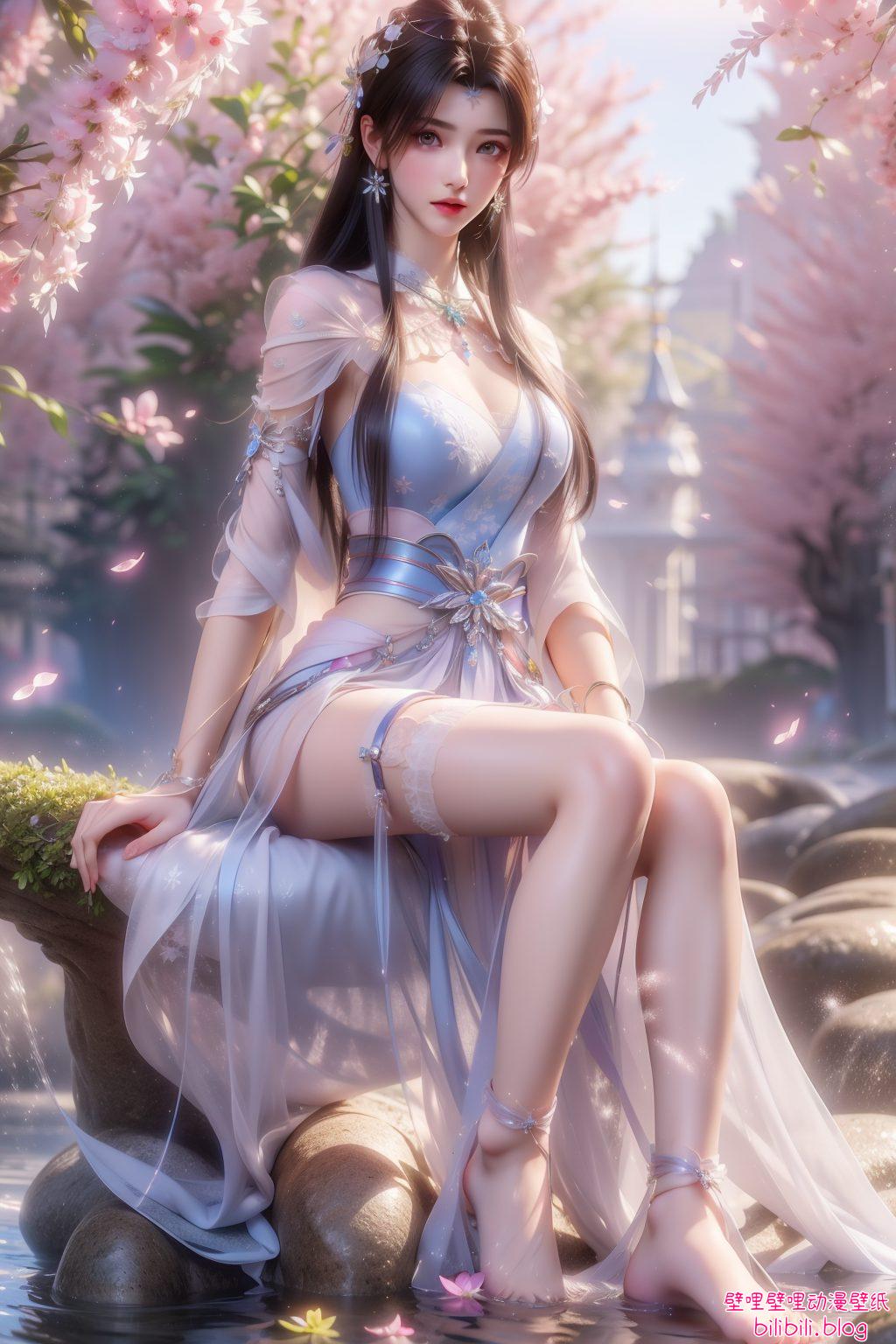 这位国漫界的女神专为游戏壁纸和iPad桌面量身打造