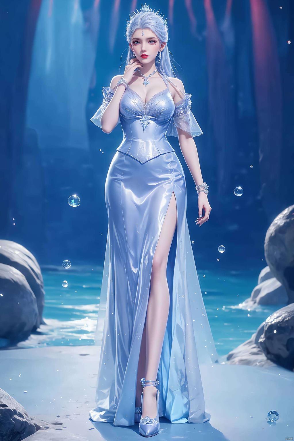 为你桌面带来一抹清冷之美绝世唐门的雪女