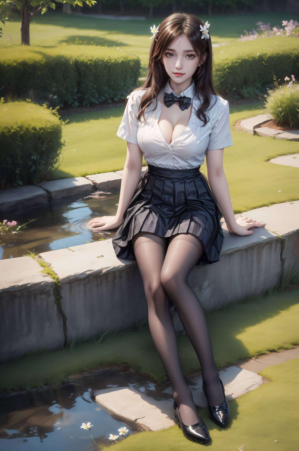 徐欣二创壁纸高清呈现细腻描绘国漫美女风采
