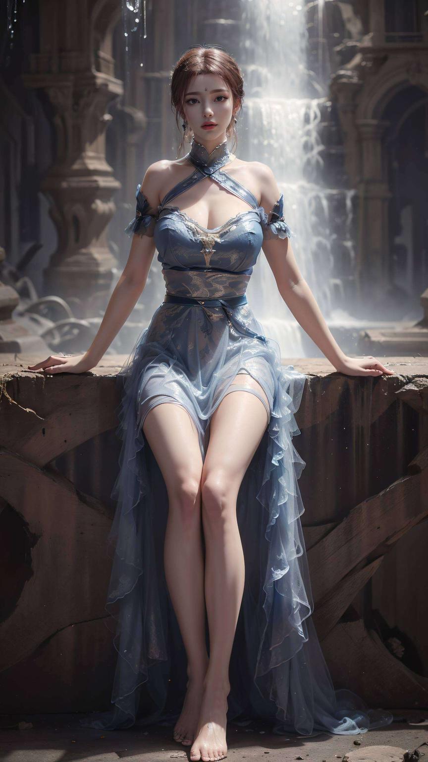她的婉约气质与ins风完美融合只需几步