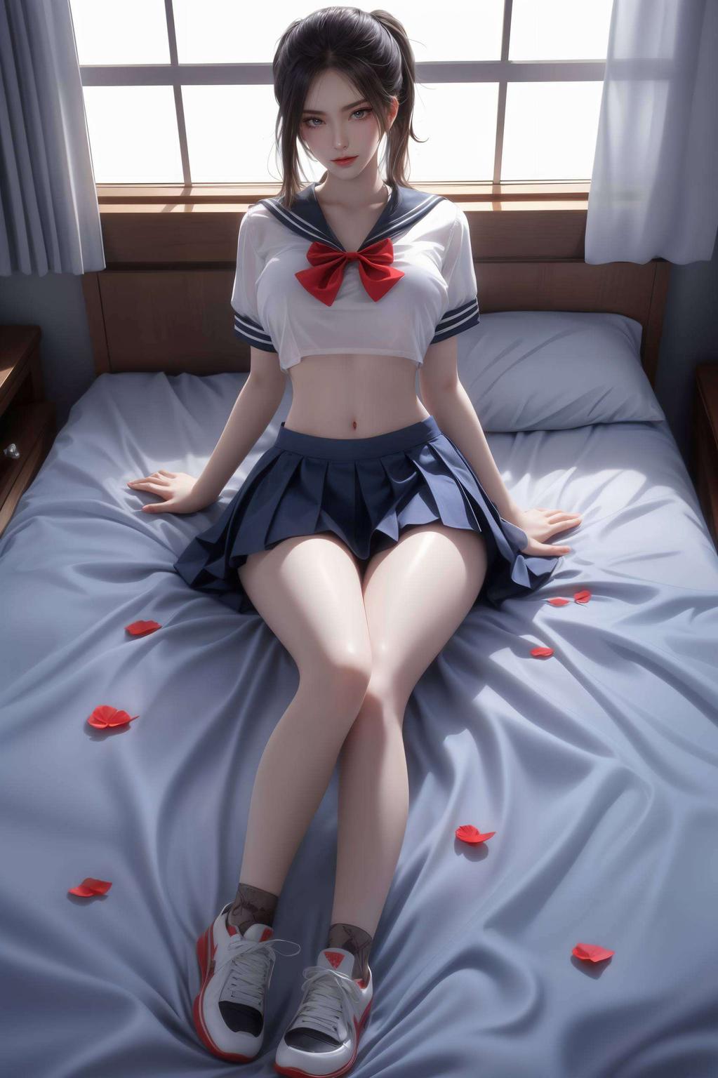 温柔的笑容如春风拂面