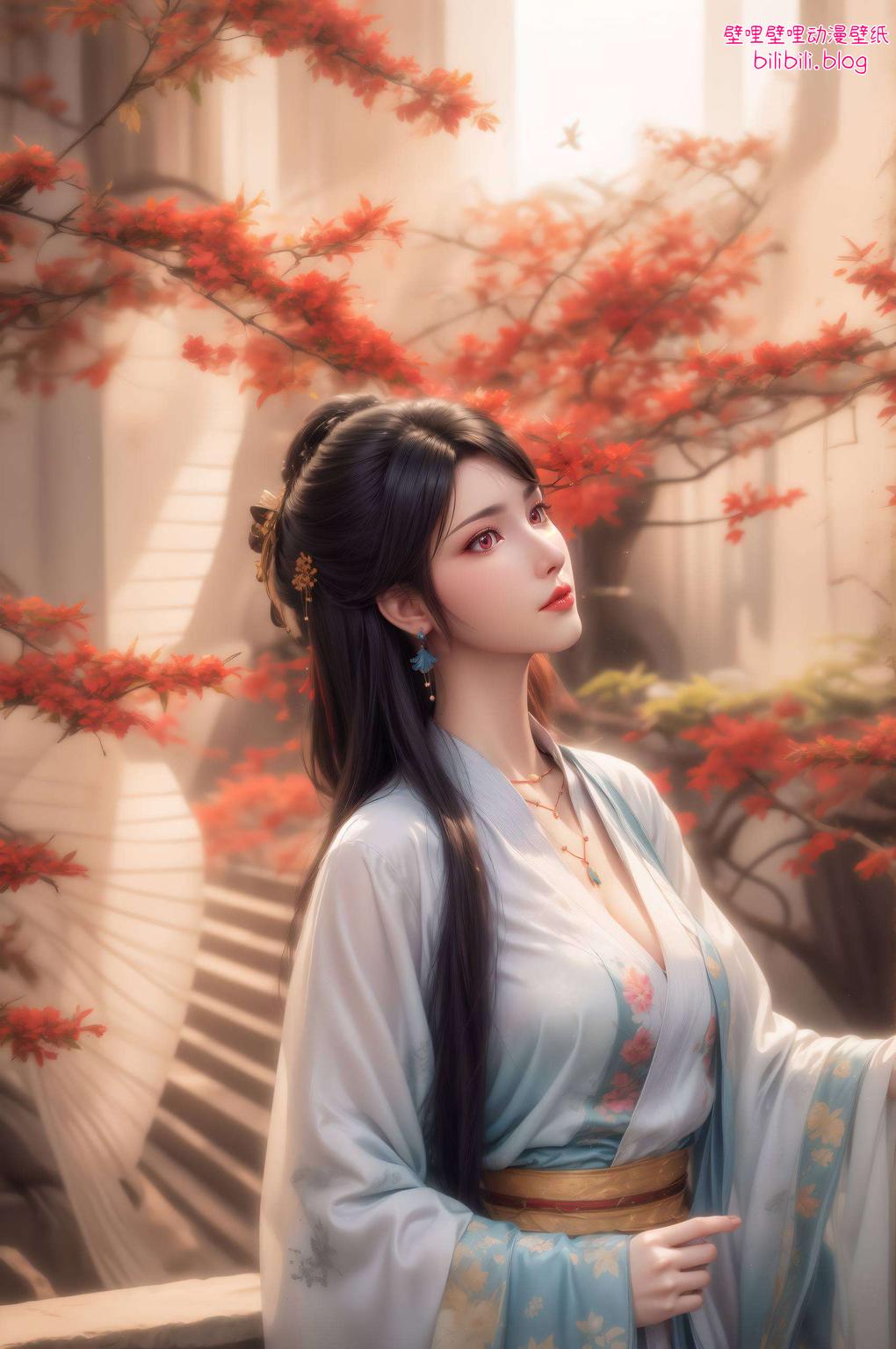 特别鲜艳的苹果国漫美女元尊夭夭化身为动态壁纸