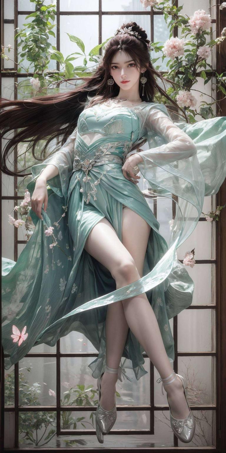 仙气逼人仿佛能感受到仙子的呼吸