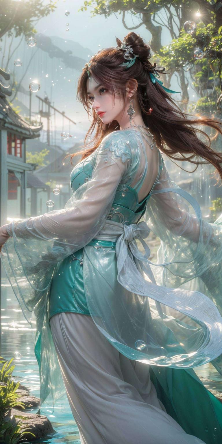 让人沉醉于古风的韵味之中国漫女神叶倾仙的美貌炸裂壁纸