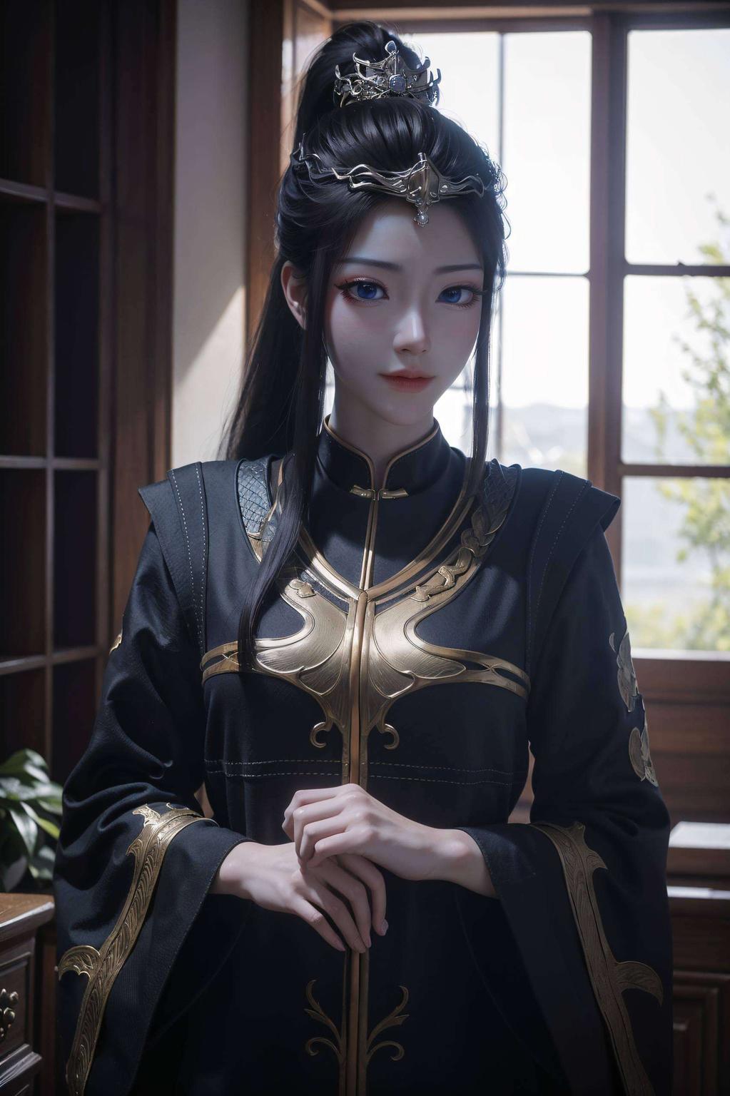 都是她优雅舞动的瞬间这位国漫女神的灵动眼神与飘逸长发