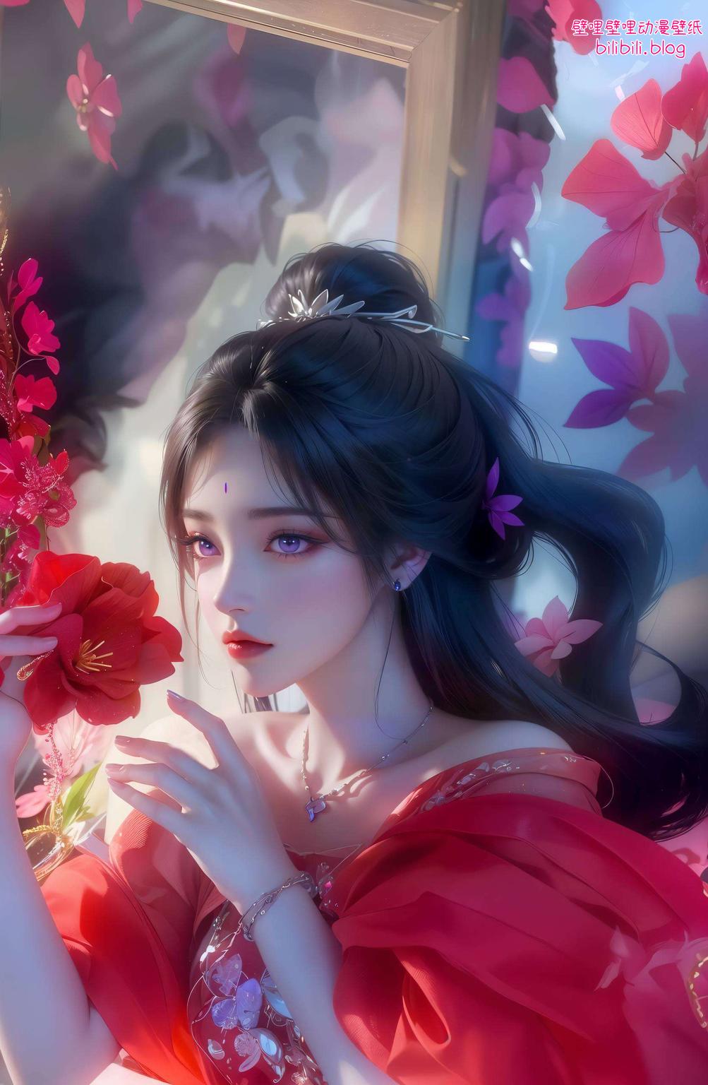 以她独特的魅力那抹静谧的月光女神